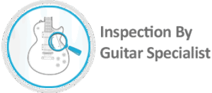 inspection by guitar specialist
