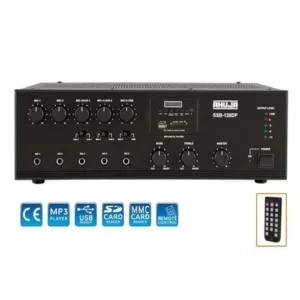 Ahuja TZA-2000 Black PA Amplifier And Digital Player