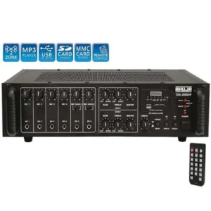 Ahuja TZA-2000DP Black PA Amplifier And Digital Player