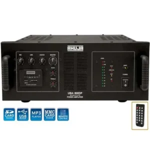 Ahuja UBA-800DP Black PA Amplifier And Digital Player